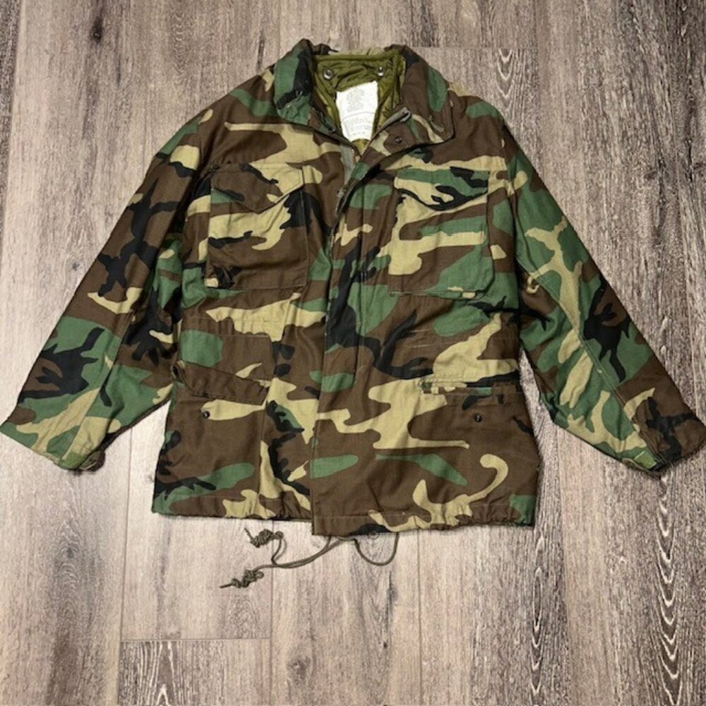 Gibraltar Industries Camouflage Camo Cold Weather Jacket Coat NATO Size Medium